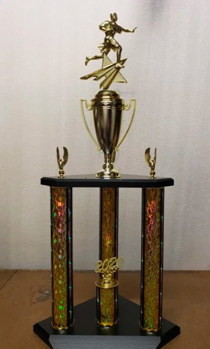 triple column trophy