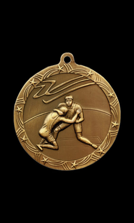 wrestling shooting star medal 1