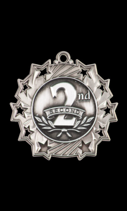 2nd place ten star medal