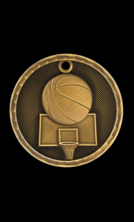 basketball 3d medal