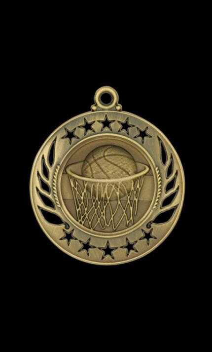 basketball galaxy medal