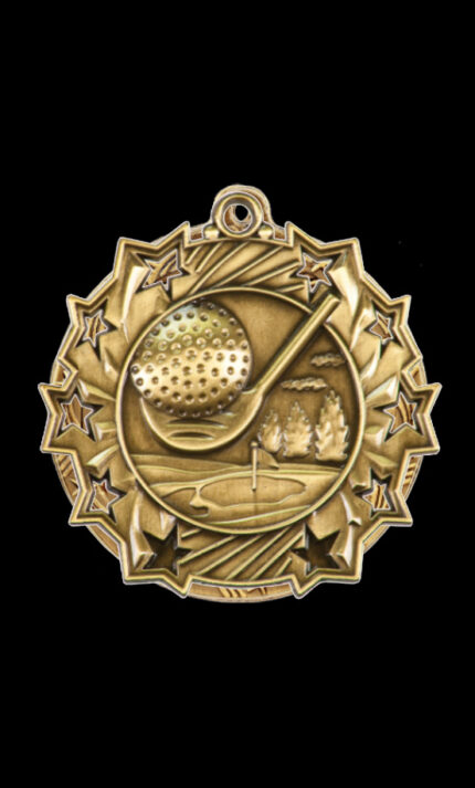 golf ten star medal