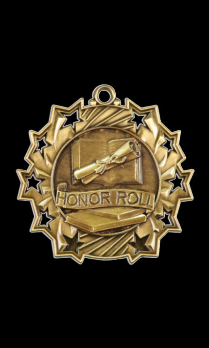 honor roll ten star medal
