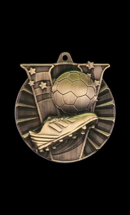 soccer victory medal