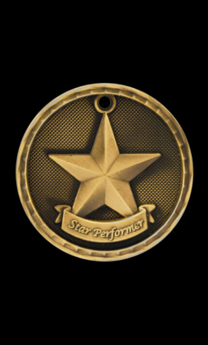 star performer 3d medal