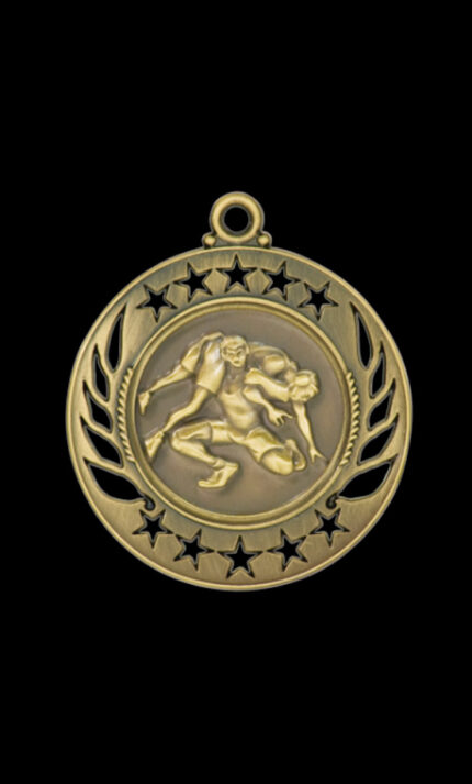 wrestling galaxy medal