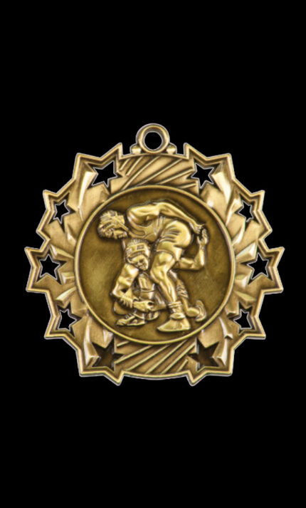 wrestling ten star medal